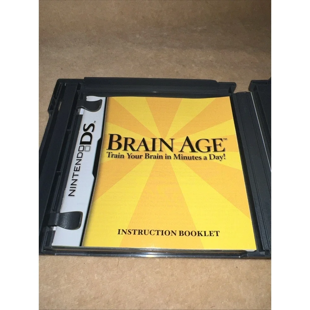 Brain Age: Train Your Brain in Minutes a Day (Nintendo DS, 2006)